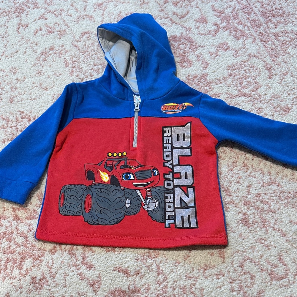 Nickelodeon Red and Blue Kids' Hoodie